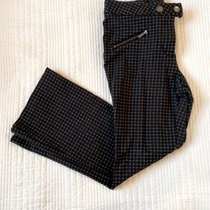 Kick flare ankle pants